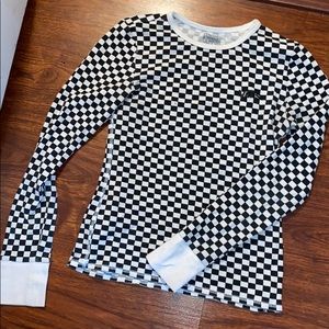 VANS checkered Long Sleeve